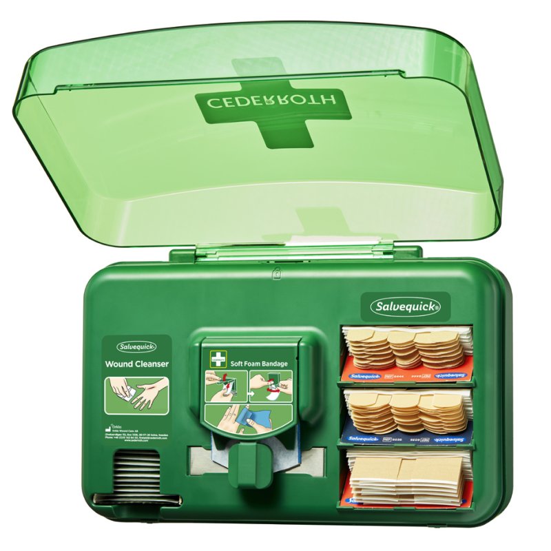 CEDERROTH verbandtrommel Wound Care Dispenser, ABS-kunststof, stofbescherming
